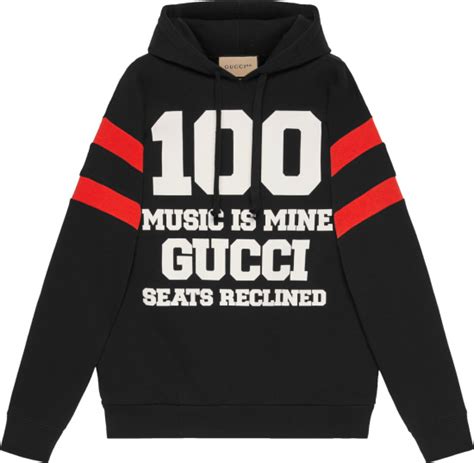 gucci music is mine hoodie|Gucci 100 collection notes.